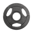 Obciążenie żeliwne olimpijskie zestaw 4x1.25kg, otwór 51mm, talerz z uchwytami, REBEL ACTIVE