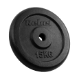 Obciążenie żeliwne zestaw 2x15kg, otwór 31mm, talerz klasyczny, REBEL ACTIVE