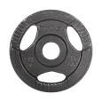 Obciążenie żeliwne zestaw 4x1.25kg, otwór 31mm, talerz z uchwytami, REBEL ACTIVE
