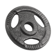 Obciążenie żeliwne zestaw 4x1.25kg, otwór 31mm, talerz z uchwytami, REBEL ACTIVE