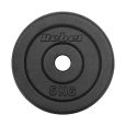 Obciążenie żeliwne zestaw 4x5kg, otwór 31mm, talerz klasyczny, REBEL ACTIVE