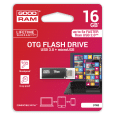 Pendrive Goodram USB 3.0 + microUSB 16GB OTG czarny