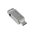 Pendrive Goodram USB + USB C 32GB srebrny
