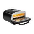 Piec do pizzy SUPREME ELITE 2200 W, 450 stopni, dwie grzałki, okno, LED, 33 cm, różna programy pieczenia