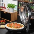 Piec do pizzy TEESA SUPREME, 1200 W, 32 cm , okienko , wyjmowany kamień