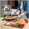 Piec do pizzy TEESA SUPREME, 1200 W, 32 cm , okienko , wyjmowany kamień