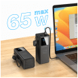 PowerBank Kruger&Matz 20000 mAh Li-ion 65W z funkcją QC oraz PD