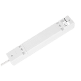 Przedłużacz 5 gniazd 2m typu francuskiego z przełącznikiem (3x1,5mm) Rebel biały