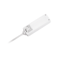 Przedłużacz biały Rebel 3 gniazda, kabel 3m (3x1,5mm), bez przełącznika