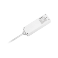 Przedłużacz biały Rebel 3 gniazda typu niemieckiego, kabel 3m (1,5mm)