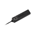 Przedłużacz sieciowy Rebel czarny 4 gniazda bez przełącznika, kabel 5m (3x1,5mm)