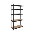 Regał metalowy magazynowy 180x90x40 czarny Rebel