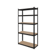 Regał metalowy magazynowy 180x90x40 czarny Rebel