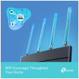 ROUTER Archer AX12, bezprzewodowy WiFi6, dwupasmowy AX1500, 300/1201 Mb/s / TP-Link