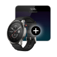 Smartwatch Amazfit GTR 4 Black + Waga Smart Scale