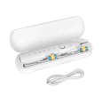Soniczna szczoteczka do zębów TEESA SONIC 2 biała, 5 trybów pracy, etui podróżne , USB typ C