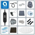 Spa ogrodowe, basen pompowany, hydromasaż AVENLI NICE 6 osobowe 204x70 brąz