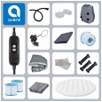 Spa ogrodowe, basen pompowany, hydromasaż AVENLI NICE 6 osobowe 204x70 cegła