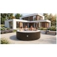 Spa ogrodowe, jacuzzi pompowane AVENLI NICE 6 osobowe 204x70 brąz