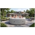Spa ogrodowe, jacuzzi pompowane AVENLI NICE 6 osobowe 204x70 silver