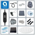 Spa ogrodowe, jacuzzi pompowane AVENLI NICE 6 osobowe 204x70 silver