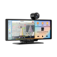 Stacja multimedialna 10" Android Auto Apple Carplay z DVR i kamerą cofania Kruger&Matz