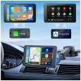 Stacja multimedialna 7" Android Auto Apple Carplay z kamerą cofania Kruger&Matz