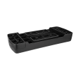 Step do aerobiku i ćwiczeń fitness, 3 stopnie, 68cm, czarny, REBEL ACTIVE