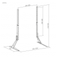 Stojak - uniwersalne nóżki Kruger&Matz pod TV