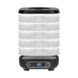 Suszarka do grzybów , warzyw , owoców , 300W , 5 sit , wyświetlacz , termoobieg , TEESA