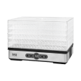 Suszarka do grzybów , warzyw , owoców , 400W , 5 sit, wyświetlacz, termoobieg, TEESA
