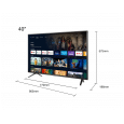Telewizor TCL 40" FHD AndroidTV DVB-T2/C/S2 H.265 HEVC