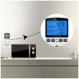 Termostat z gniazdem 230V E6185