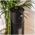 Termowentylator kolumnowy PTC Teesa 1000/2000W z funkcją imitacji kominka (pilot)