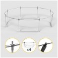 Trampolina Rebel Active PRO 10ft/305 cm, siatka, drabinka