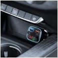 Transmiter samochodowy FM z funkcją bluetooth (2x USB + USB-C)