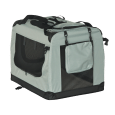 Transporter, składana torba transportowa, rozmiar XL 82x58x58 cm , szara, REBEL ANIMALS