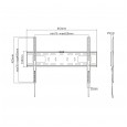 Uchwyt naścienny uniwersalny do LED TV (37-70") LP42-46F