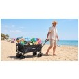 Wózek turystyczny, plażowy, z hamulcem, 150L, 100kg, Rebel Active