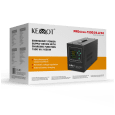 Zasilacz awaryjny KEMOT PROsinus-1500/24-LFP4 przetwornica z czystym przebiegiem sinusoidalnym i funkcją ładowania 24V 230V 1500VA/1050W