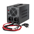 Zasilacz awaryjny KEMOT PROsinus-800 przetwornica z czystym przebiegiem sinusoidalnym i funkcją ładowania 12V 230V 800VA/500W - kolor czarny