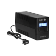 Zasilacz awaryjny komputerowy UPS REBEL model Nanopower Plus 1000 ( offline, 1000VA / 600W , 230 V , 50Hz , LCD , USB , RJ45 )