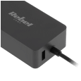 Zasilacz uniwersalny Rebel 8 końcówek, USB 65 W / 15-24 V