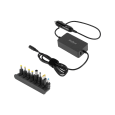 Zasilacz uniwersalny Rebel 8 końcówek, USB 65 W / 15-24 V
