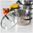 Zestaw garnków 8 elementów TEESA COOK EXPERT PRIME