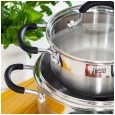 Zestaw garnków 8 elementów TEESA COOK EXPERT PRIME