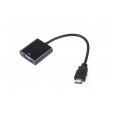 Złącze adapter wtyk HDMI - gniazdo VGA + AUDIO
