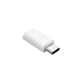 Adapter Przejściówka Micro USB - USB typu C Srebrna