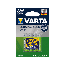 Akumulator VARTA AAA 1000mAh 4szt./bl.