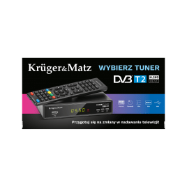 Baner Kruger&Matz - Tunery DVB-T2 (200 x 100 cm)